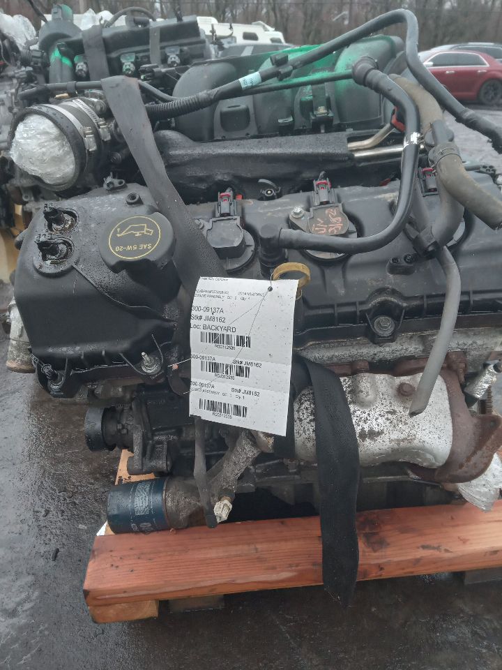 2014 FORD MUSTANG 6cyl Gasoline 3.7 ENGINE ASSEMBLY - 312535