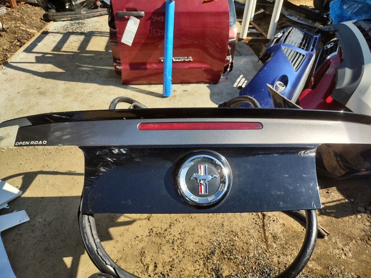 2014 FORD MUSTANG 6cyl Gasoline 3.7 Decklid  Tailgate - 312663 — photo 3