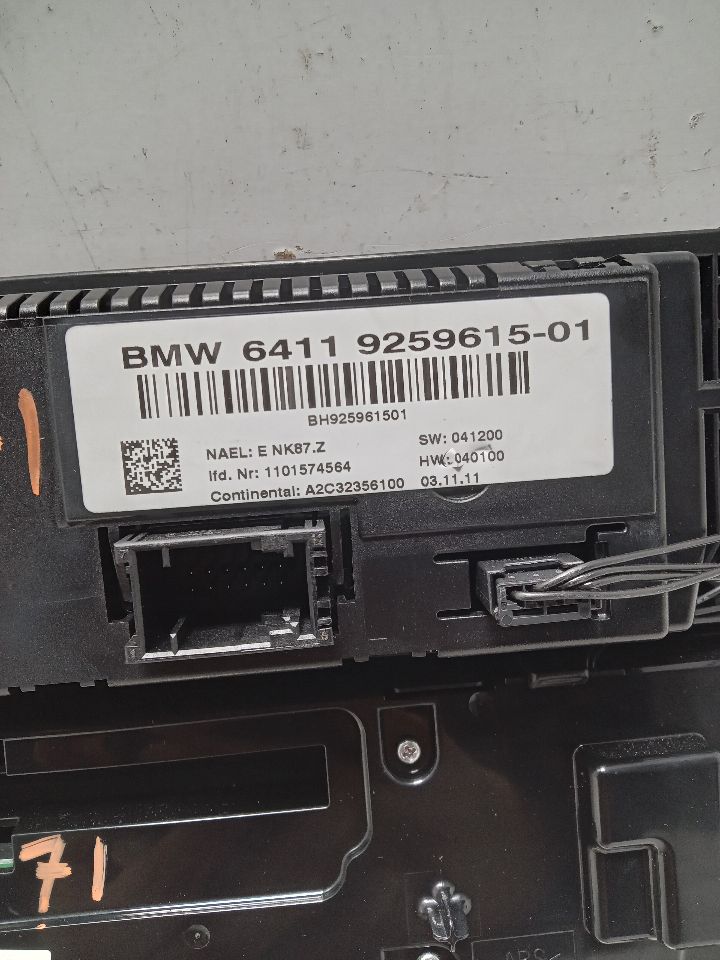 2012 BMW X3 6cyl Gasoline 3.0 Dohc TEMP CONTROL - 312690 — photo 4