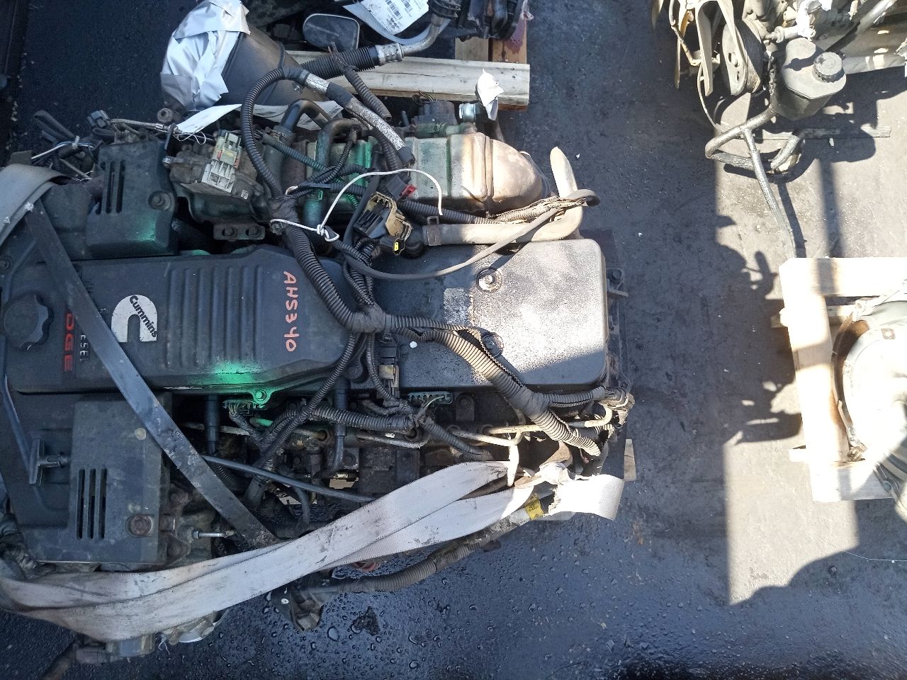 2008 DODGE 2500 PICKUP 6cyl 6.7L Turbo Diesel ENGINE ASSEMBLY - 313614
