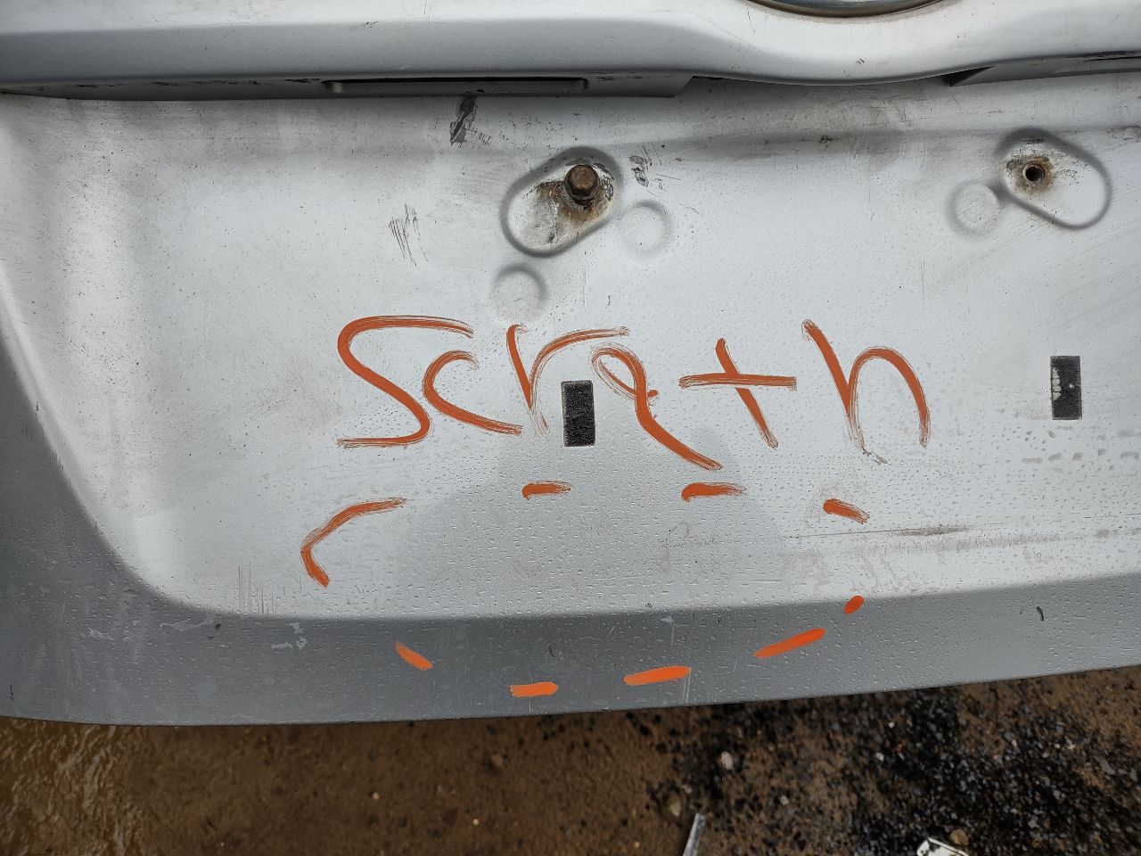 2008 TOYOTA CAMRY 4cyl Hybrid 2.4 Decklid  Tailgate - 313924 — photo 1