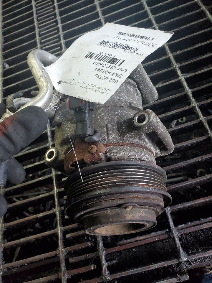 2013 DODGE CARAVAN 6cyl Gasoline 3.6 AC COMPRESSOR - 315140