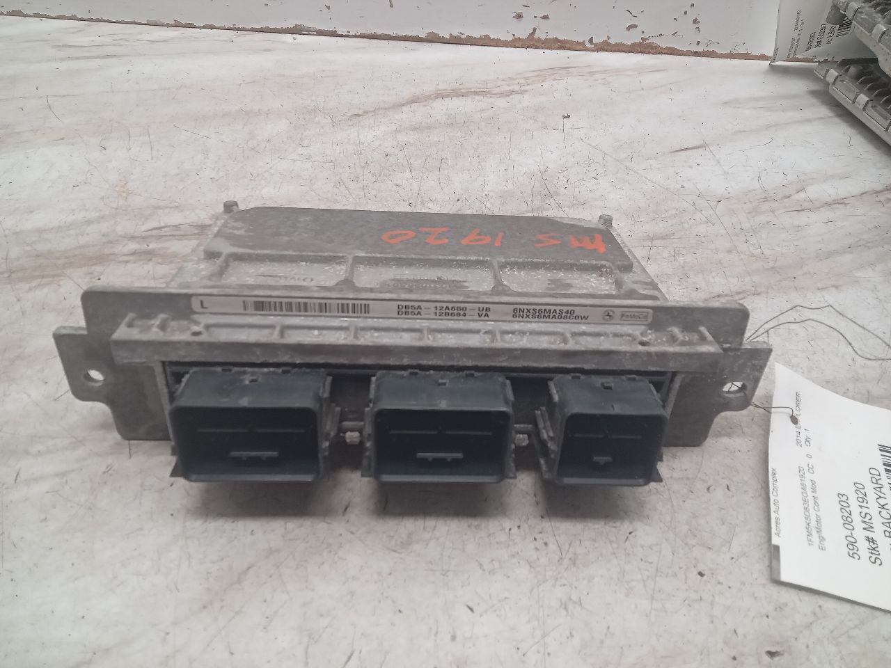 2014 FORD EXPLORER 6cyl Gasoline 3.5 Eng/Motor Cont Mod - 317281 — photo 2