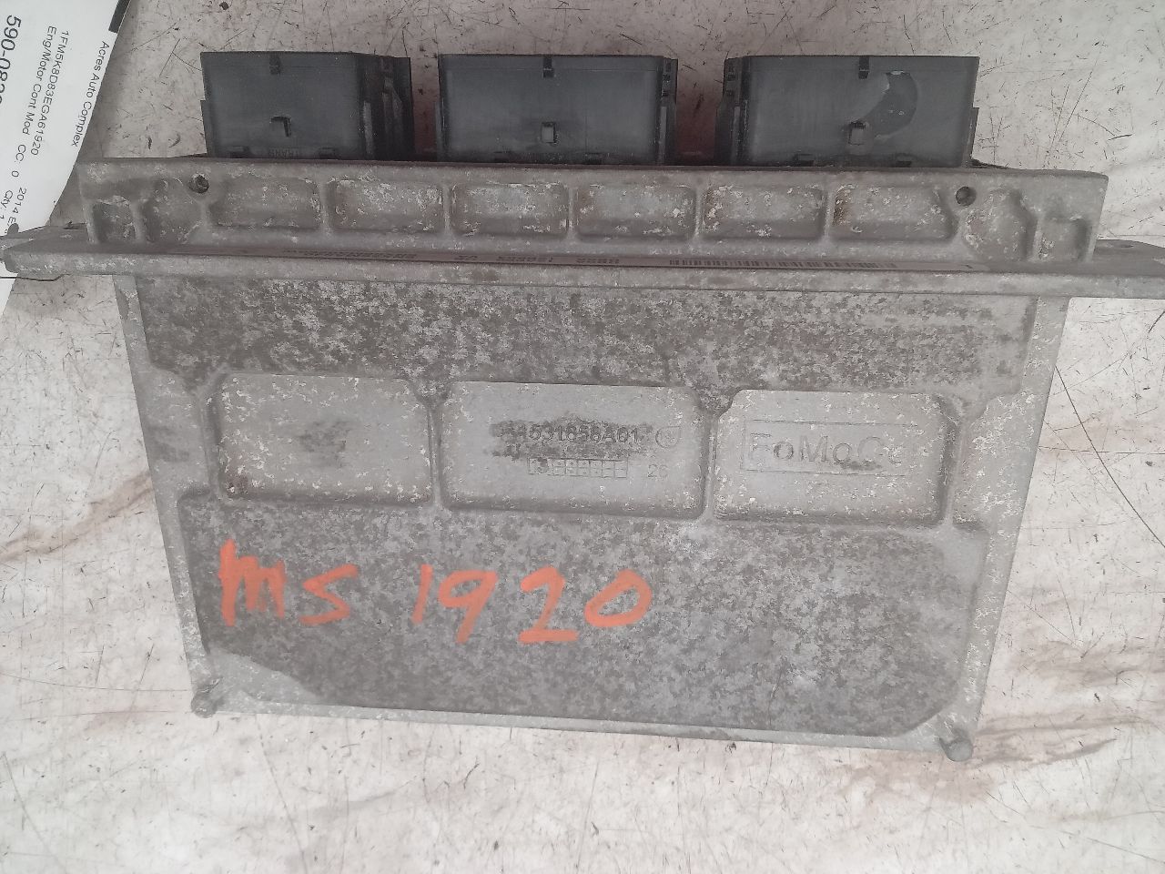 2014 FORD EXPLORER 6cyl Gasoline 3.5 Eng/Motor Cont Mod - 317281 — photo 3