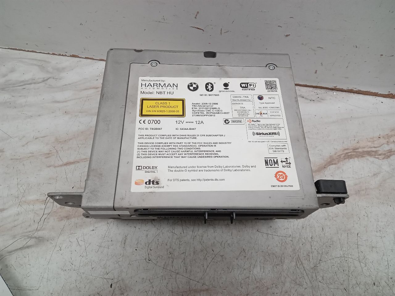 2015 BMW 750i 4.4L 8cyl Turbo Gasoline Radio Audio - 317440 — photo 3