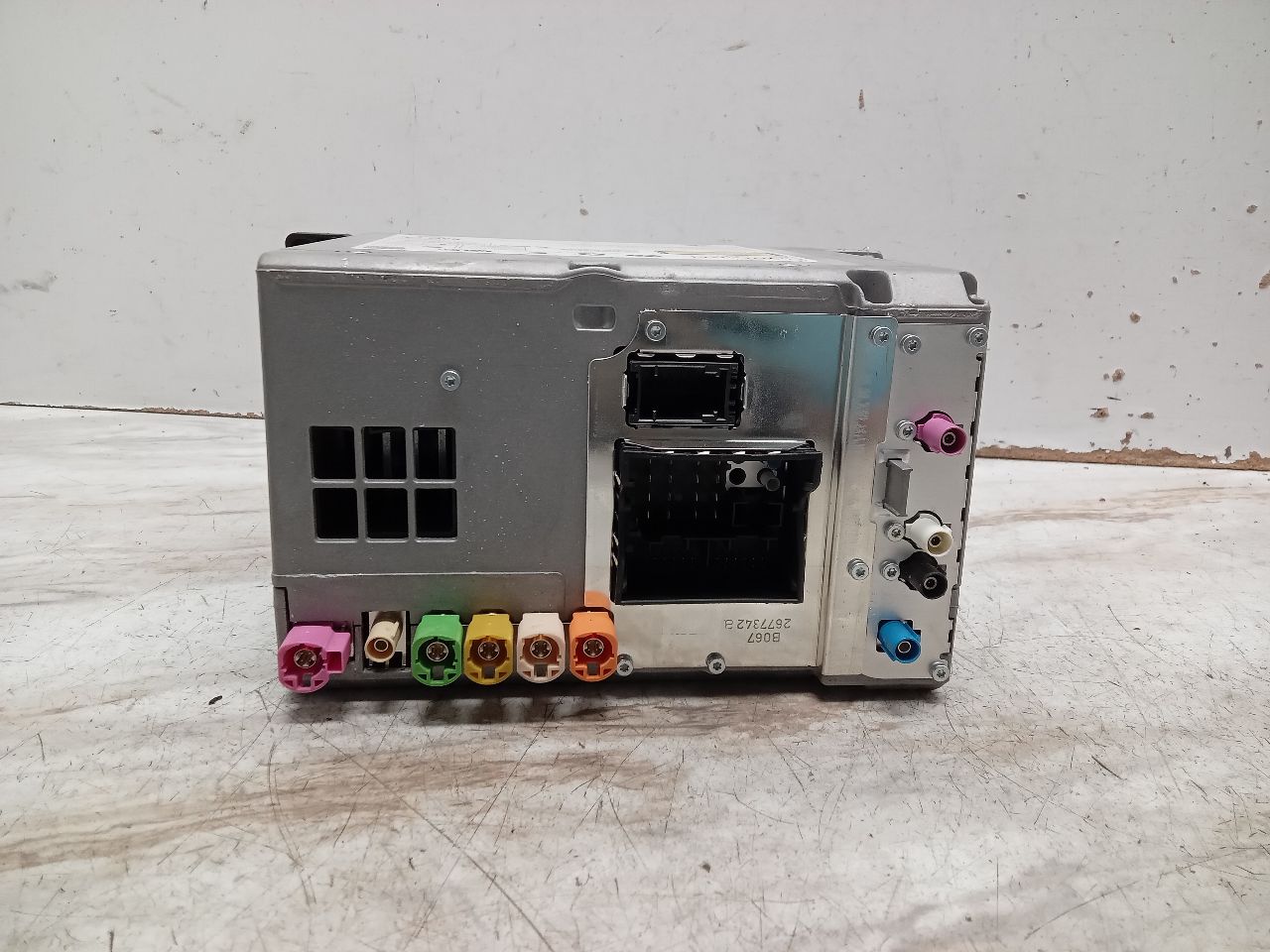 2015 BMW 750i 4.4L 8cyl Turbo Gasoline Radio Audio - 317440 — photo 6
