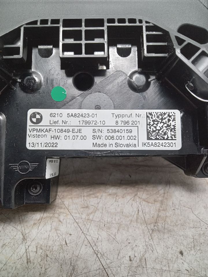 2023 MINI COOPER COOPER L cyl Speedo Head/Cluster - 317467 — photo 4