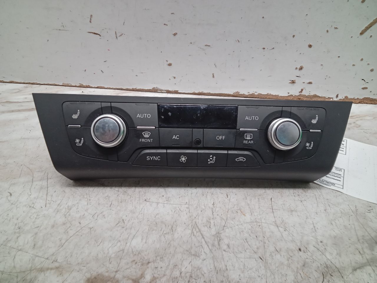 2012 AUDI A6 6cyl Supercharged 3.0 TEMP CONTROL - 318111