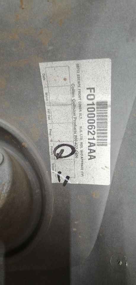2009 FORD ESCAPE BUMPER ASSY, FRONT - 3192 — photo 5