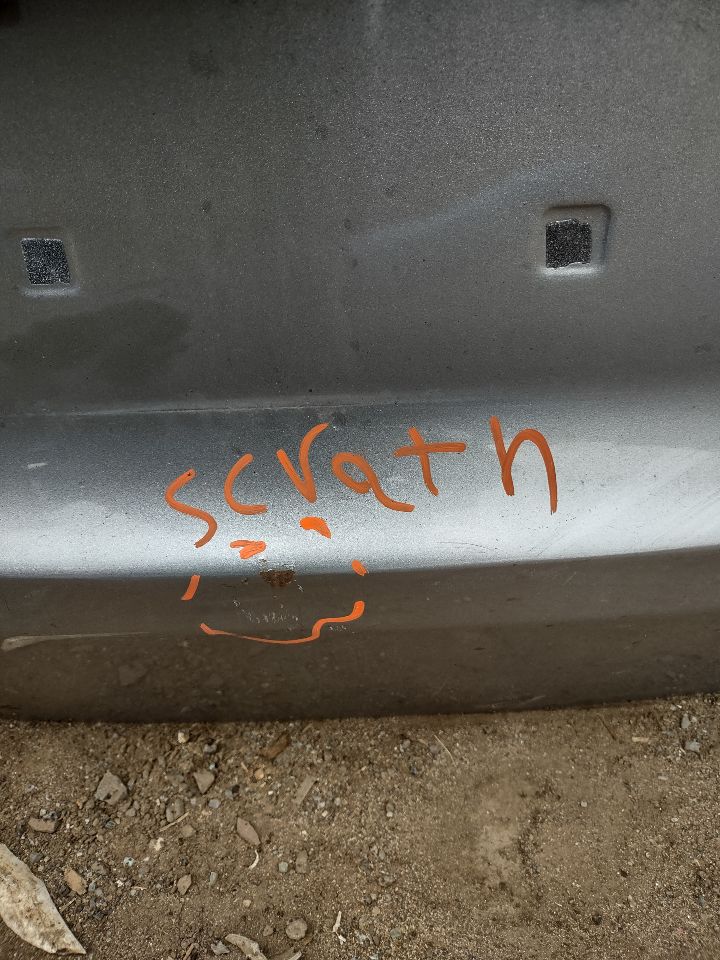 2015 DODGE CARAVAN 6 cyl Gas Flex Fuel 3.6 Decklid  Tailgate - 319881