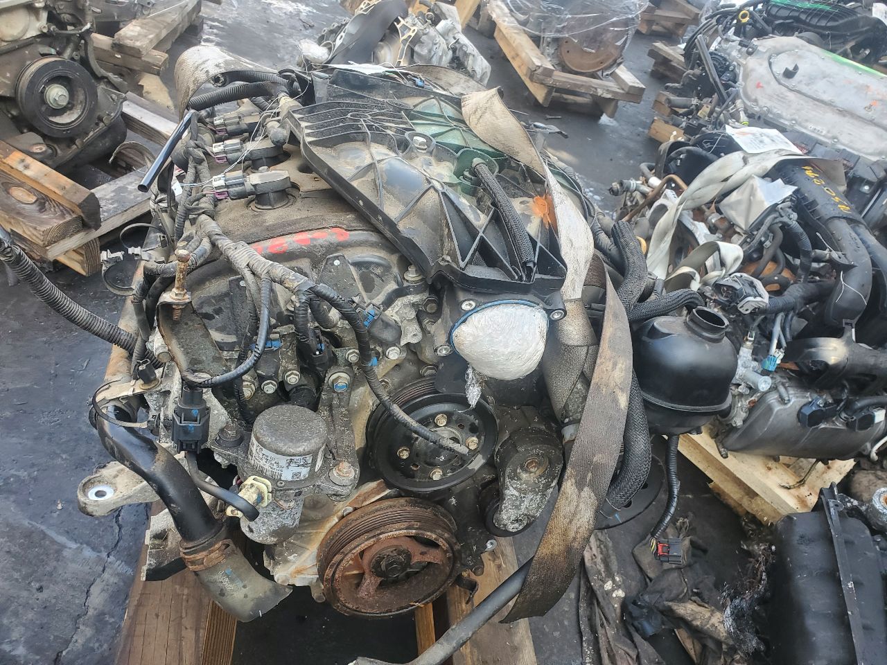 2012 CADILLAC CTS 6cyl Gasoline 3.0 Dohc ENGINE ASSEMBLY - 320688 — photo 3