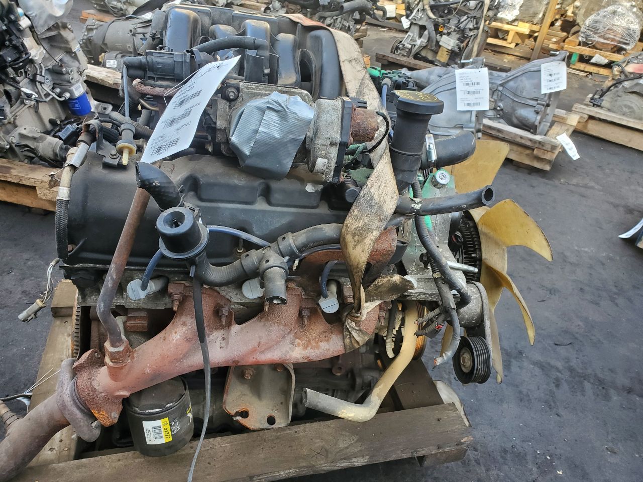 2008 MERCURY MOUNTAINEER 6cyl Gasoline 4.0 ENGINE ASSEMBLY - 320754 — photo 7