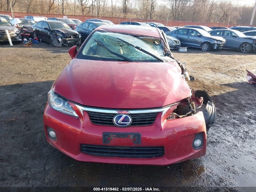 2012 LEXUS CT200H 4cyl Hybrid 1.8 ENGINE ASSEMBLY - 321318