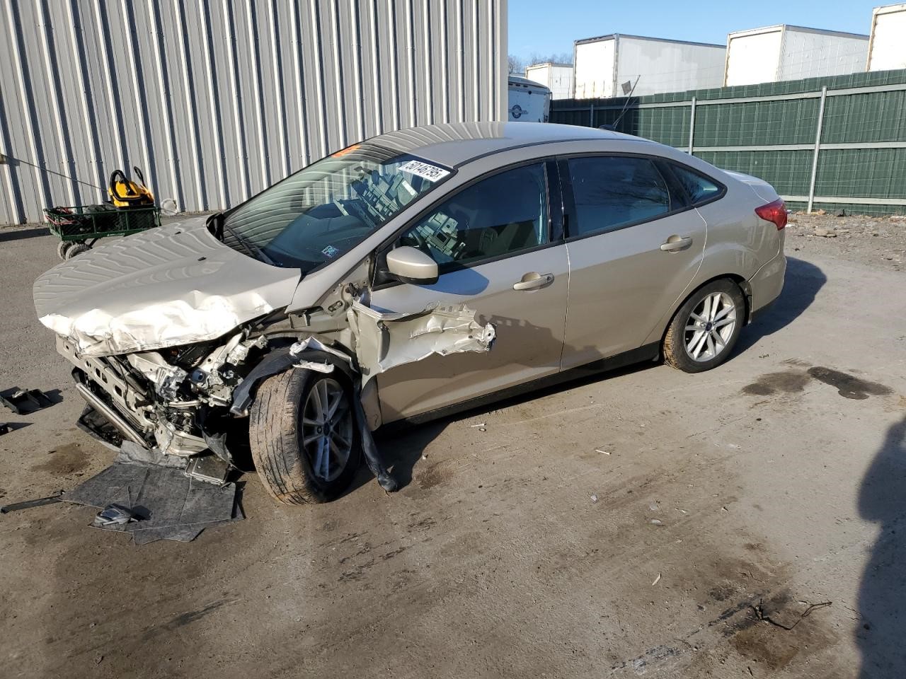 2018 FORD FOCUS 1.0L 3cyl Turbo Gasoline ENGINE ASSEMBLY - 321527