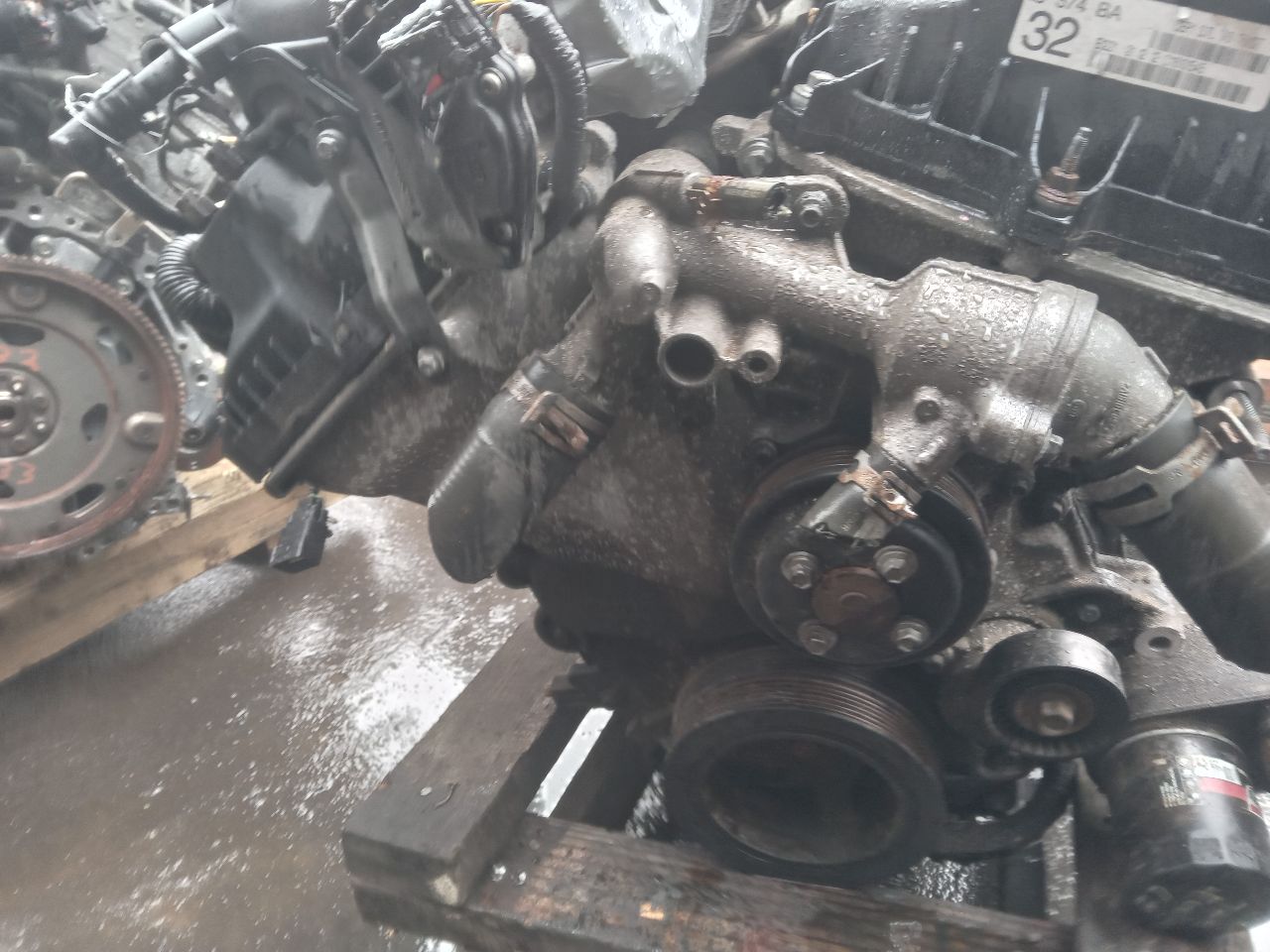 2013 FORD F150 PICKUP 6cyl Gasoline 3.7 Flex ENGINE ASSEMBLY - 321932 — photo 2