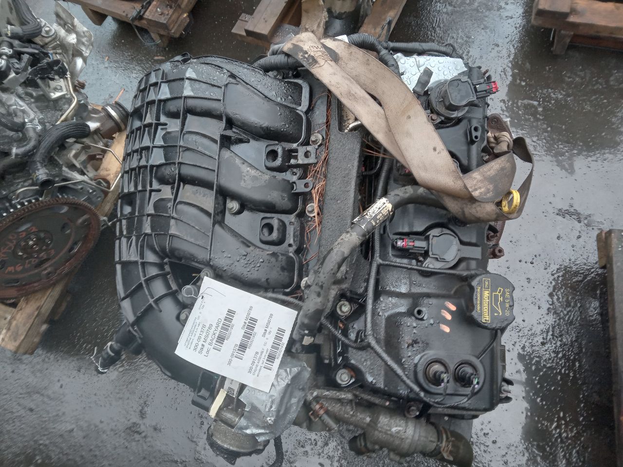 2013 FORD F150 PICKUP 6cyl Gasoline 3.7 Flex ENGINE ASSEMBLY - 321932 — photo 3