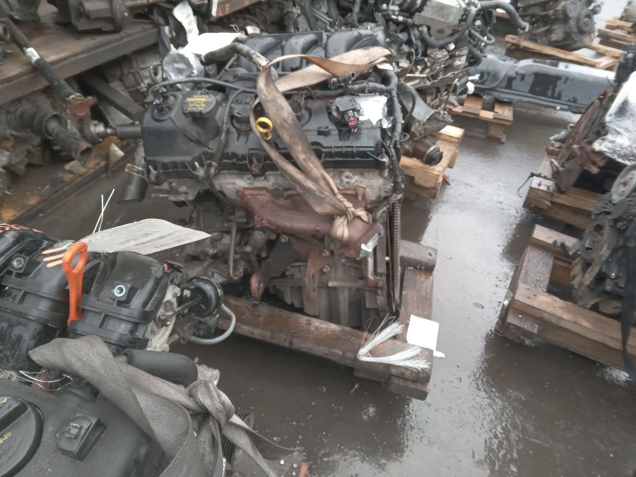2013 FORD F150 PICKUP 6cyl Gasoline 3.7 Flex ENGINE ASSEMBLY - 321932 — photo 5