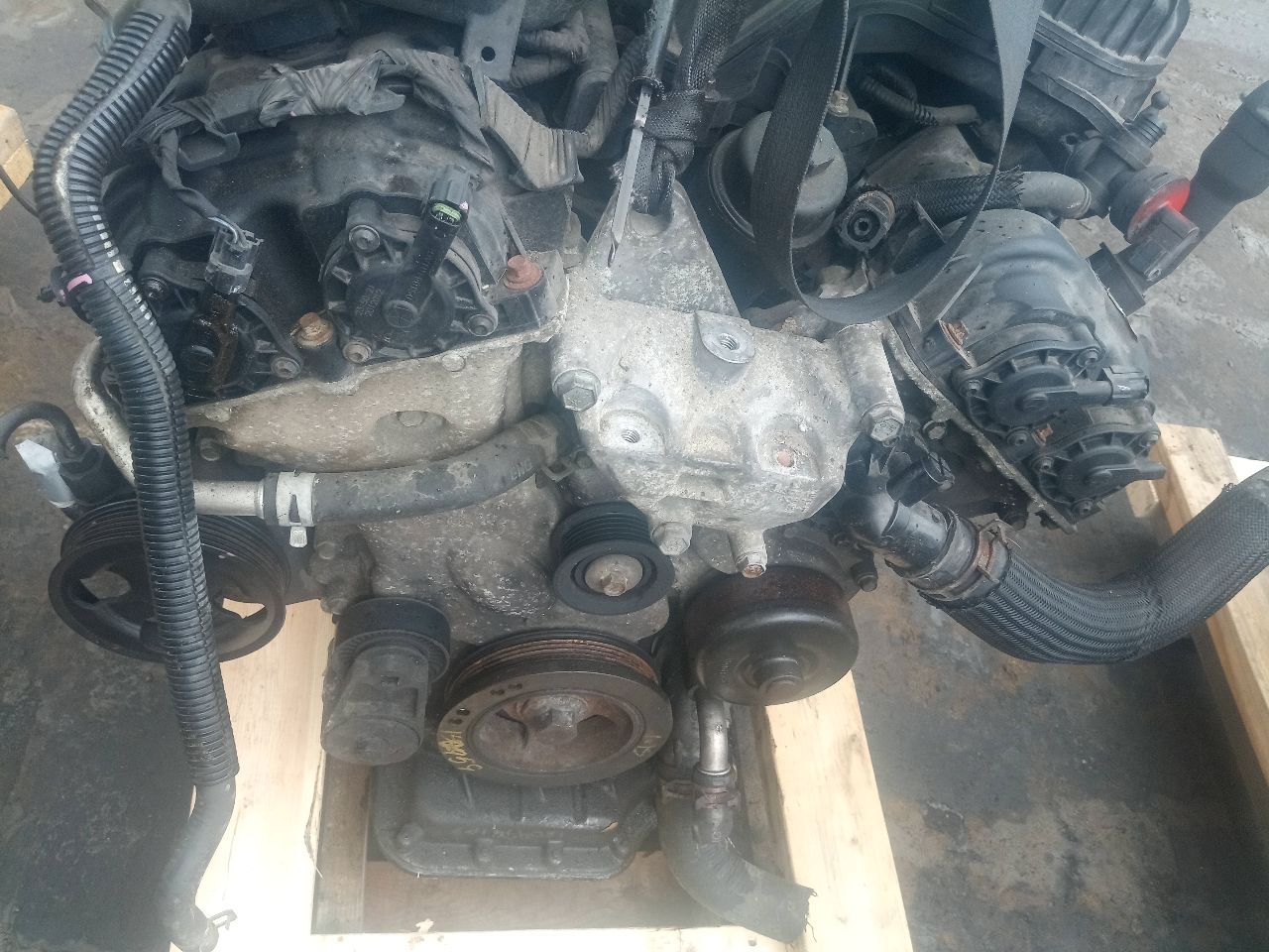 2012 DODGE JOURNEY 6cyl Gasoline 3.6 ENGINE ASSEMBLY - 322290
