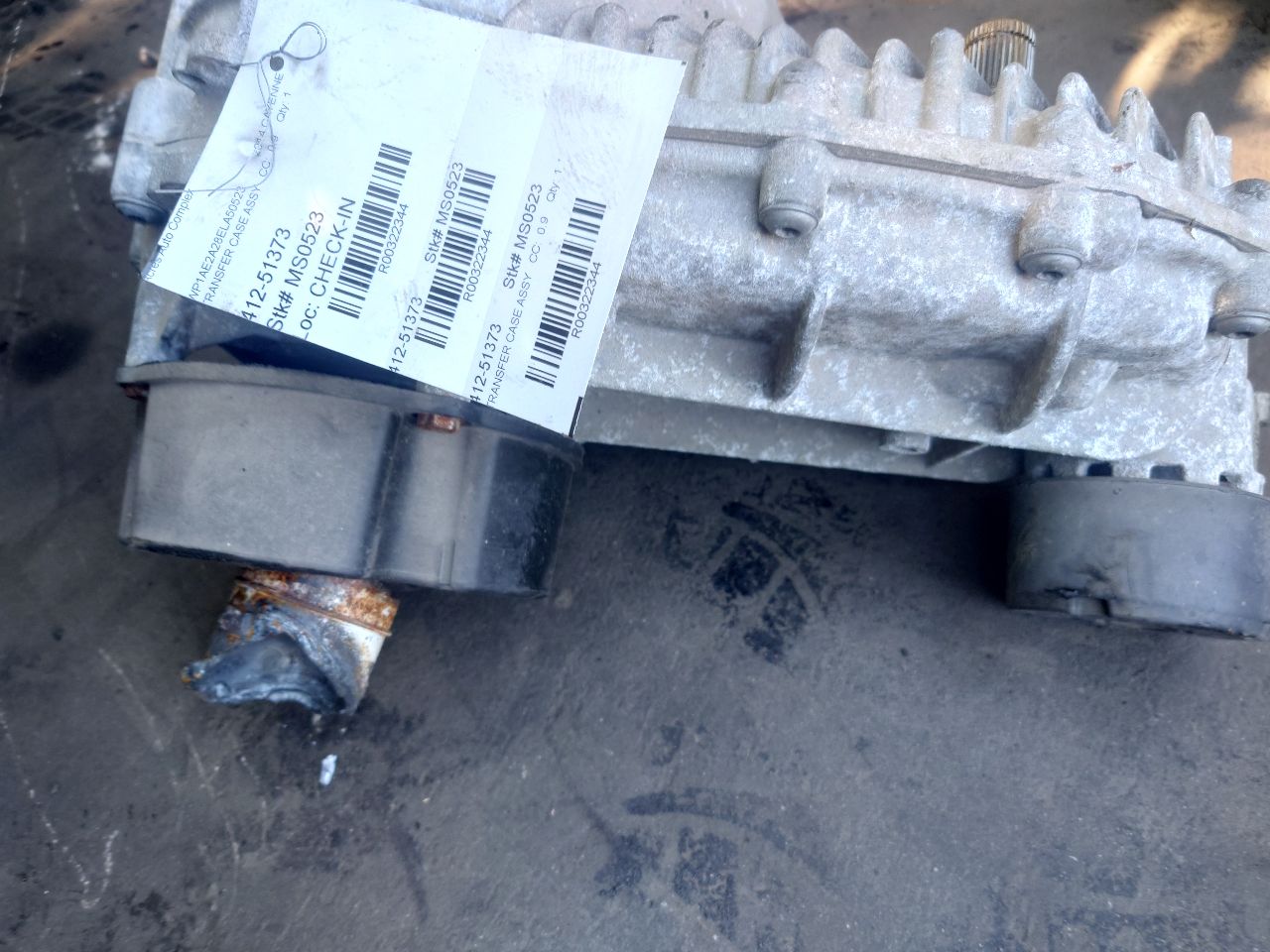 2014 PORSCHE CAYENNE 6cyl 3.0 liter hybrid TRANSFER CASE ASSY - 322344 — photo 7