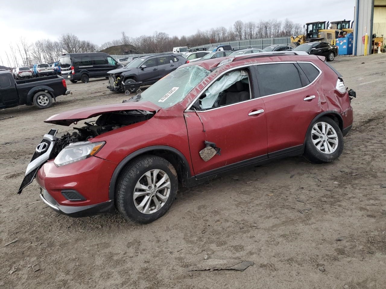2016 NISSAN ROGUE 4cyl Gasoline 2.5 DOHC Chassis Cont Mod - 322460