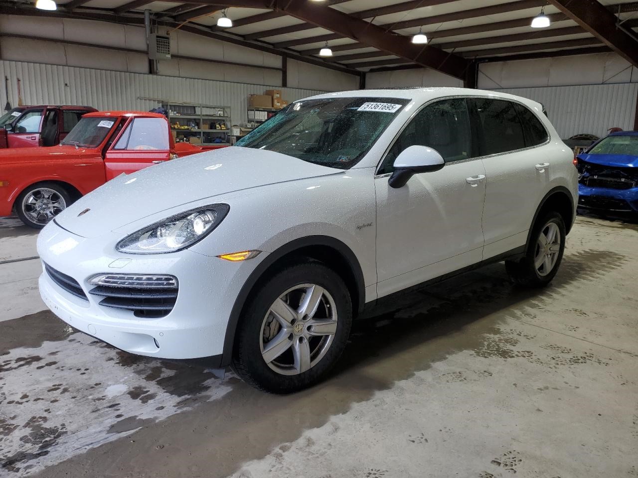2014 PORSCHE CAYENNE 6cyl 3.0 liter hybrid BATTERY - 322504