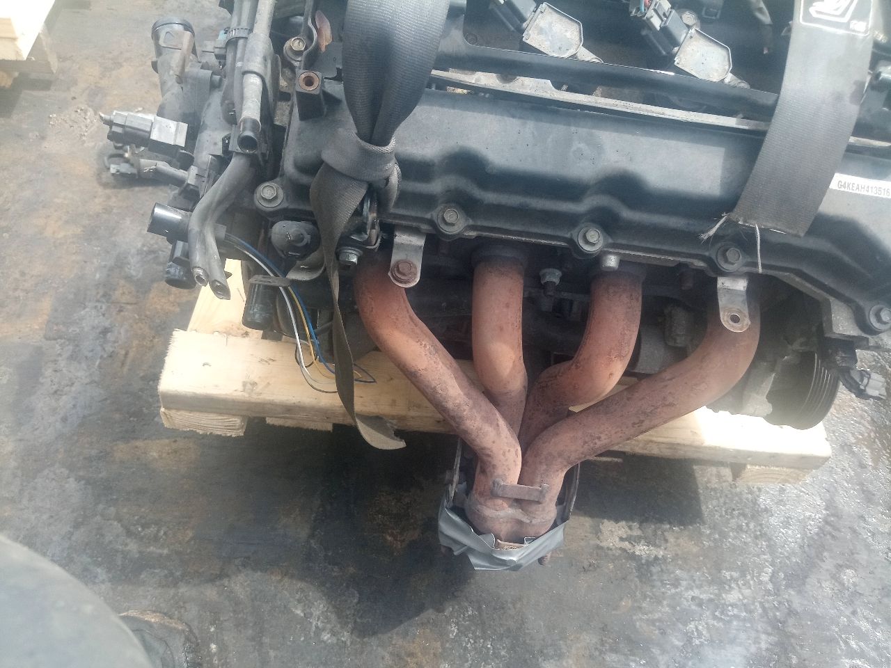 2011 KIA SPORTAGE 4cyl Gasoline 2.4 ENGINE ASSEMBLY - 322838 — photo 4