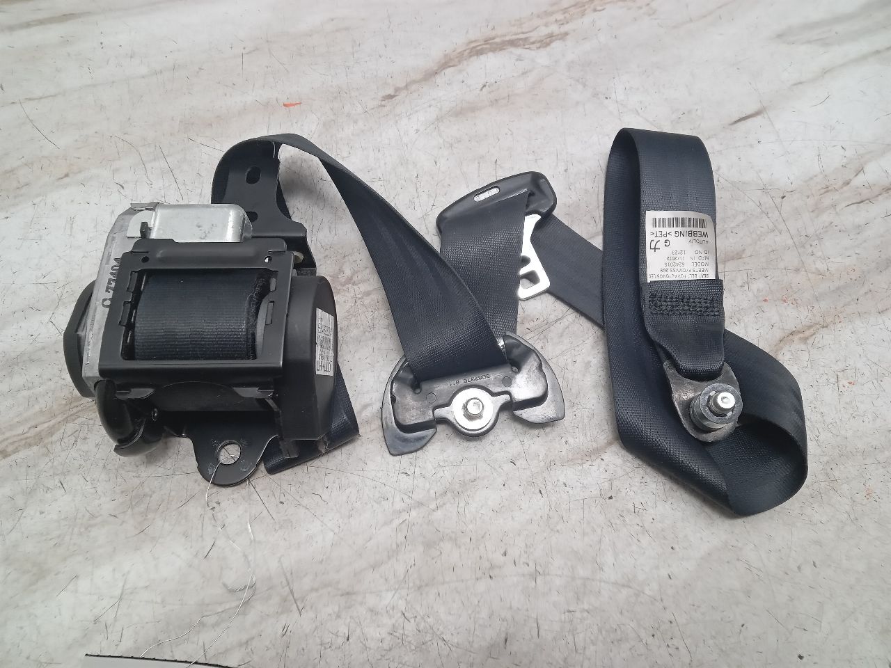 2013 MITSUBISHI OUTLANDER SPORT 4cyl Gasoline 2.0 Dohc Seat Belt, Front - 322905