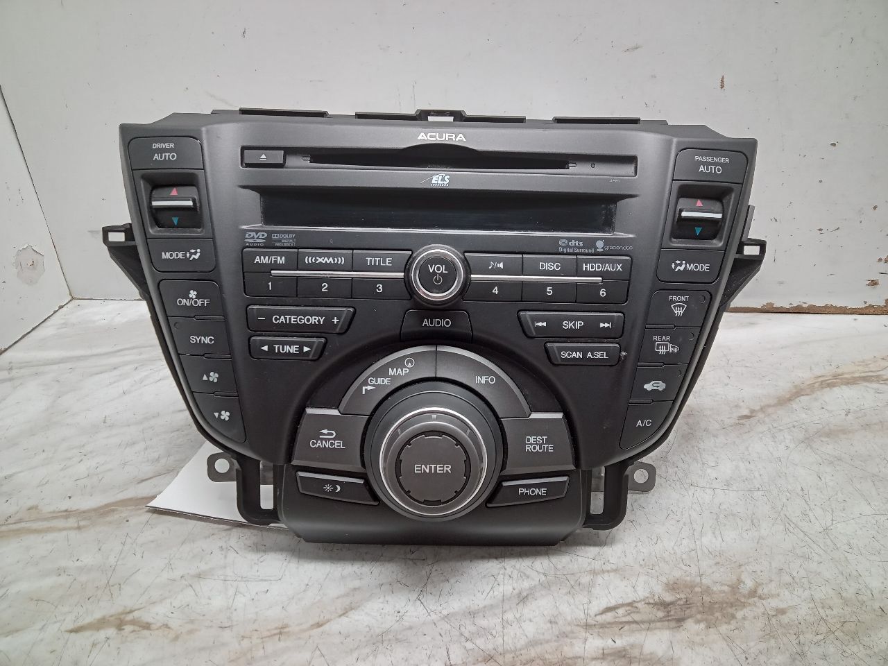 2014 ACURA TL 3.7L 6cyl Gasoline VVT Radio Audio - 322935