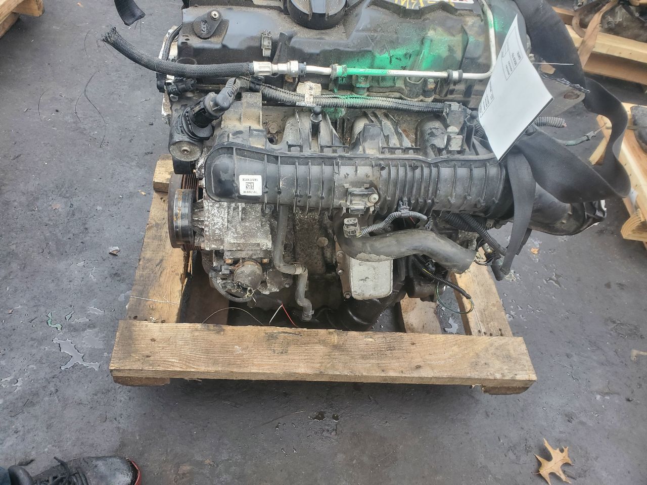2017 MINI COOPER CLUBMAN 4cyl Gasoline Turbo 2.0 ENGINE ASSEMBLY - 323419