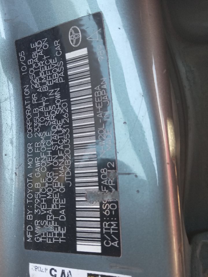 2005 TOYOTA PRIUS 4cyl Electric 1.5 AC COMPRESSOR - 324901 — photo 2