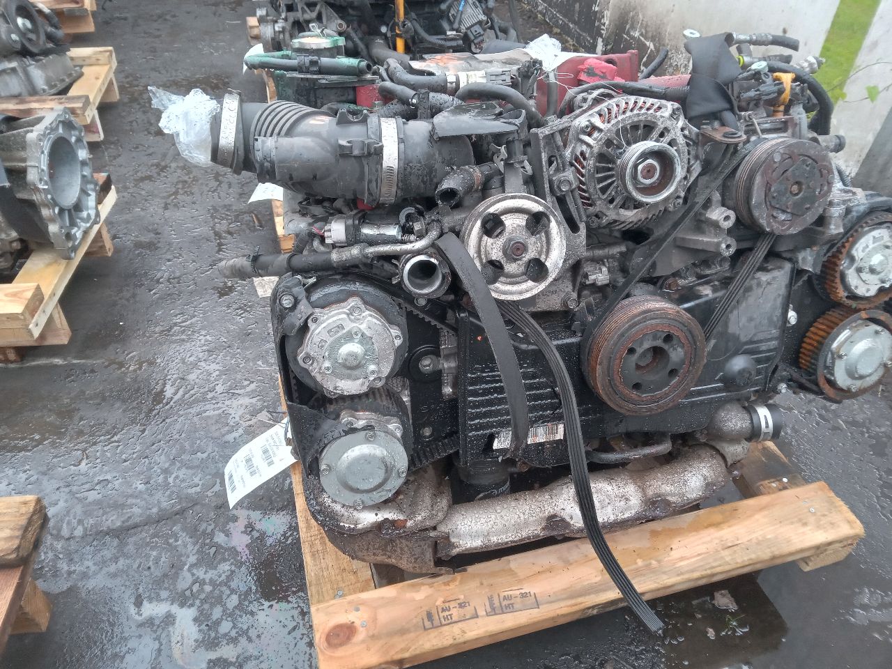 2016 SUBARU WRX 4cyl Gasoline Turbo 2.5 ENGINE ASSEMBLY - 325075