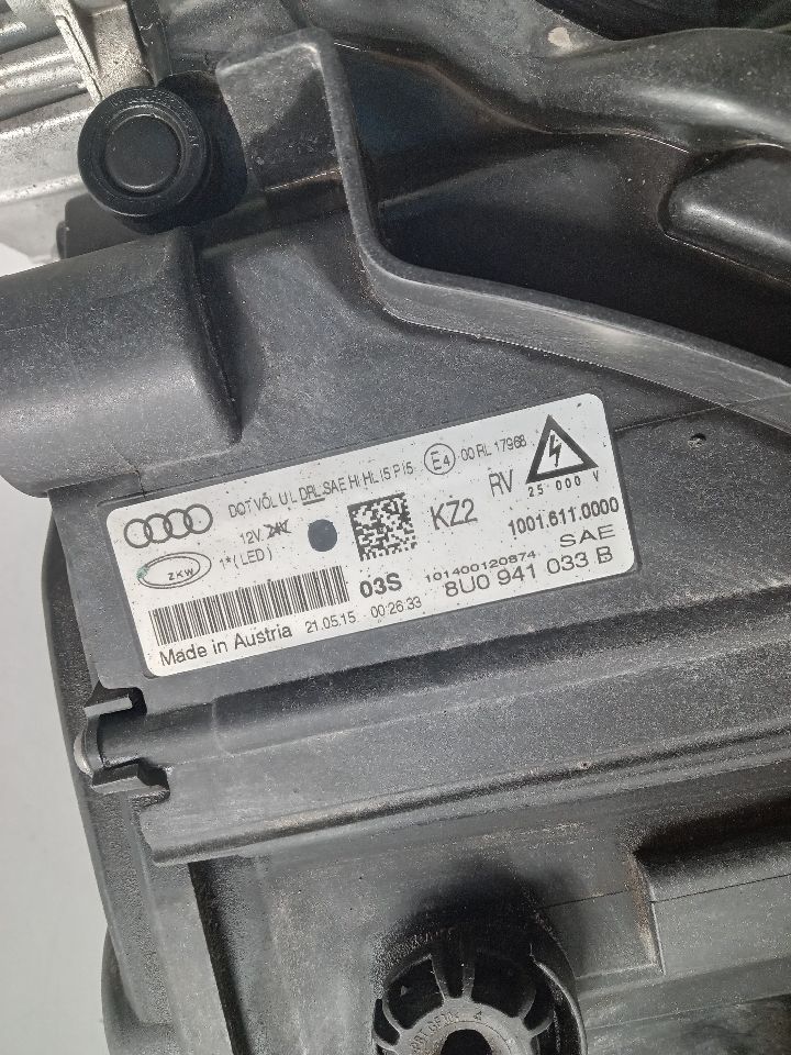 2010 AUDI Q5 Left HEADLAMP ASSEMBLY - 325534 — photo 5