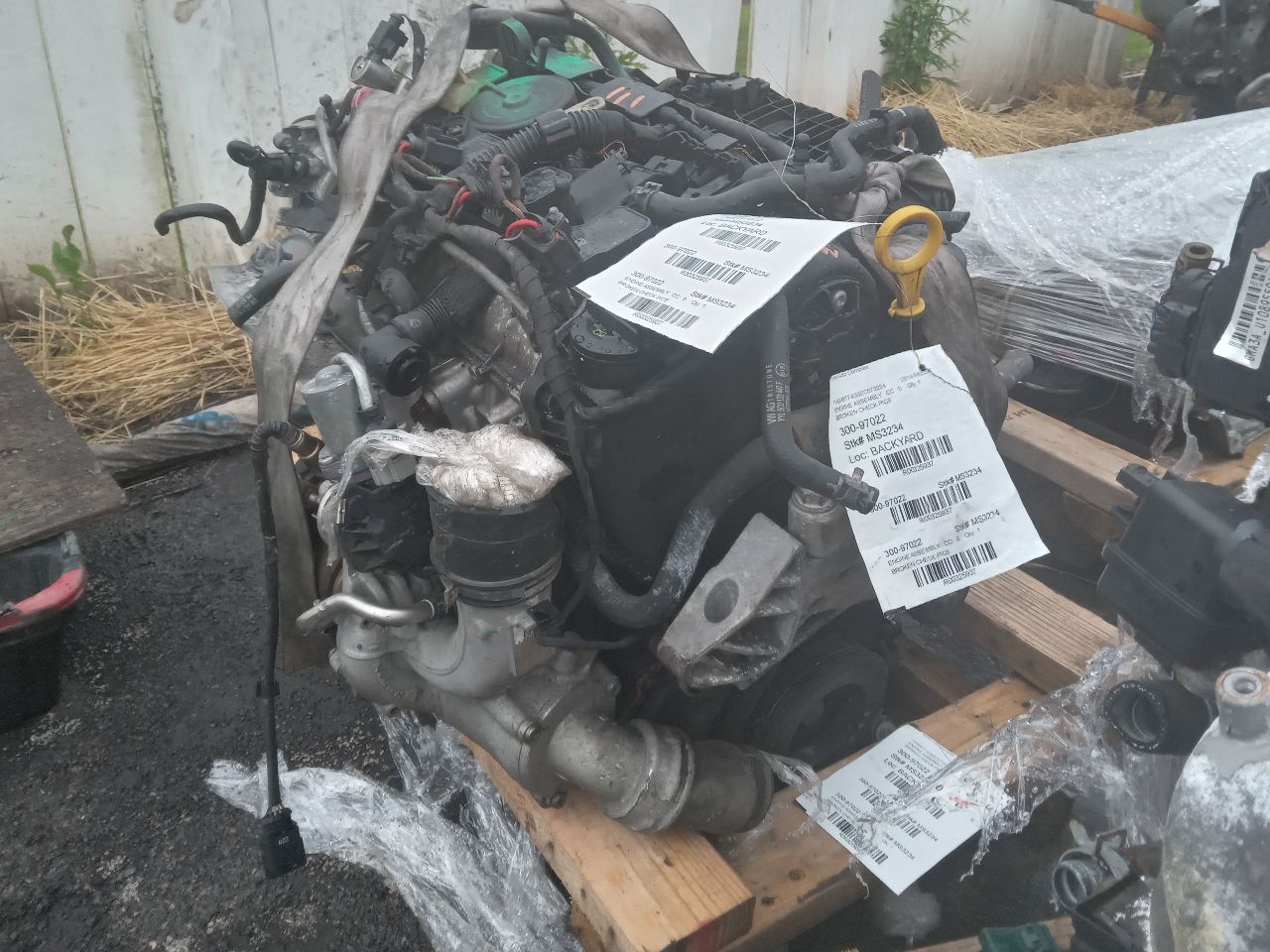 2014 VOLKSWAGEN PASSAT 4cyl Gas Turbo 1.8 PZEV ENGINE ASSEMBLY - 325937 — photo 6