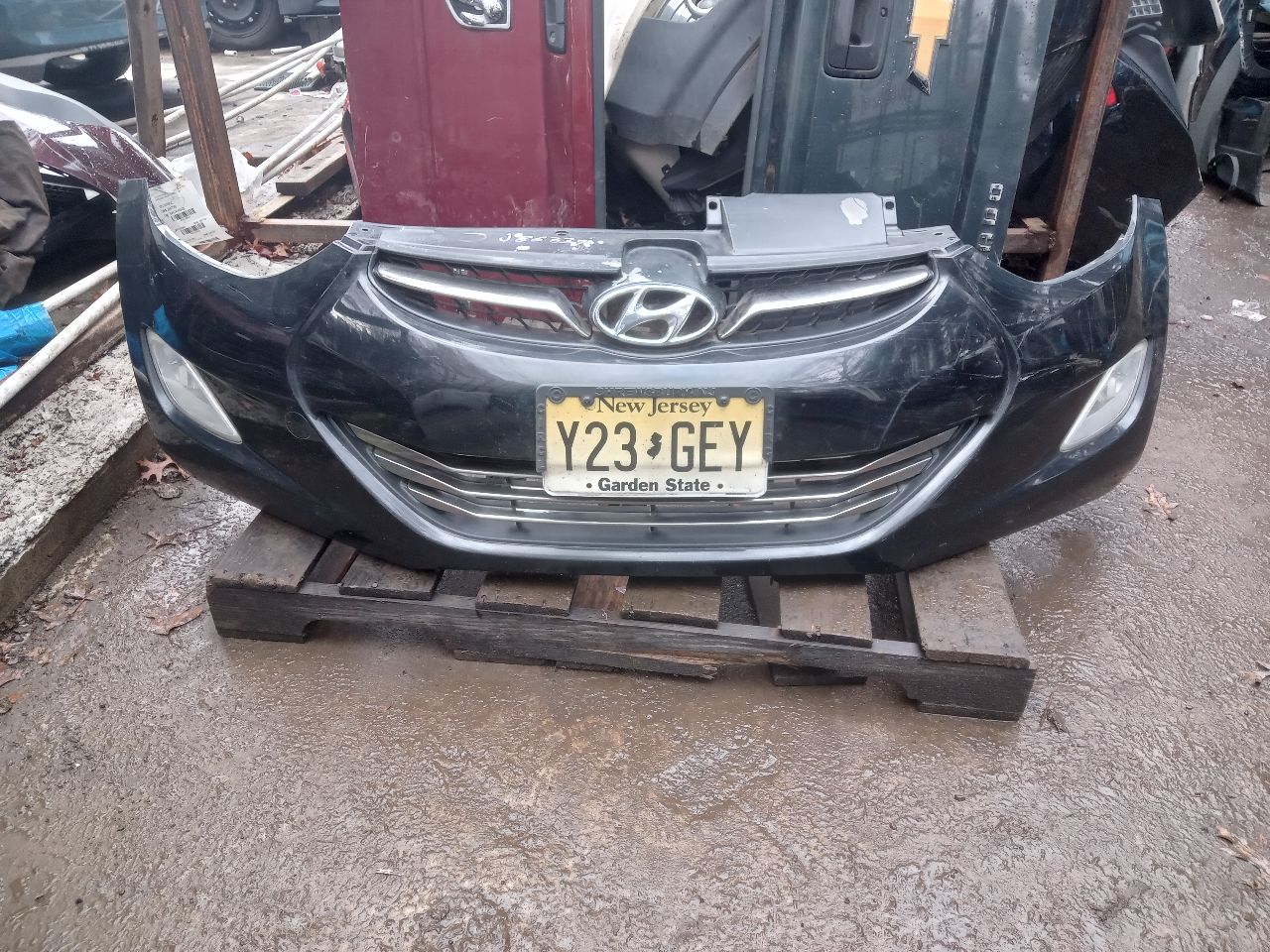 2012 HYUNDAI ELANTRA BUMPER ASSY, FRONT - 326063