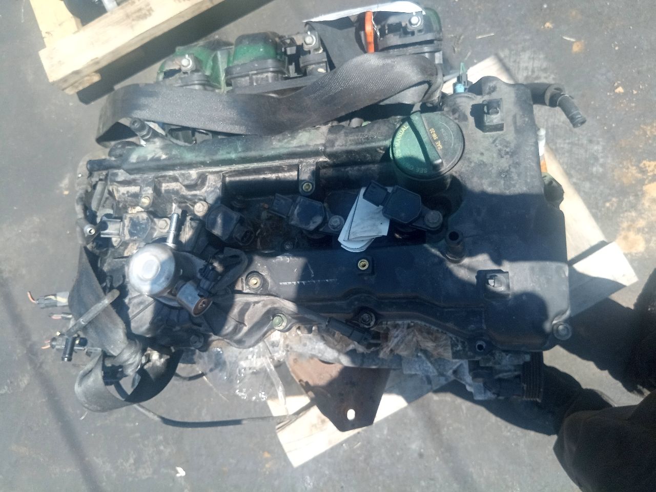 2011 HYUNDAI SONATA 4cyl Gasoline 2.4 PZEV ENGINE ASSEMBLY - 326264 — photo 2