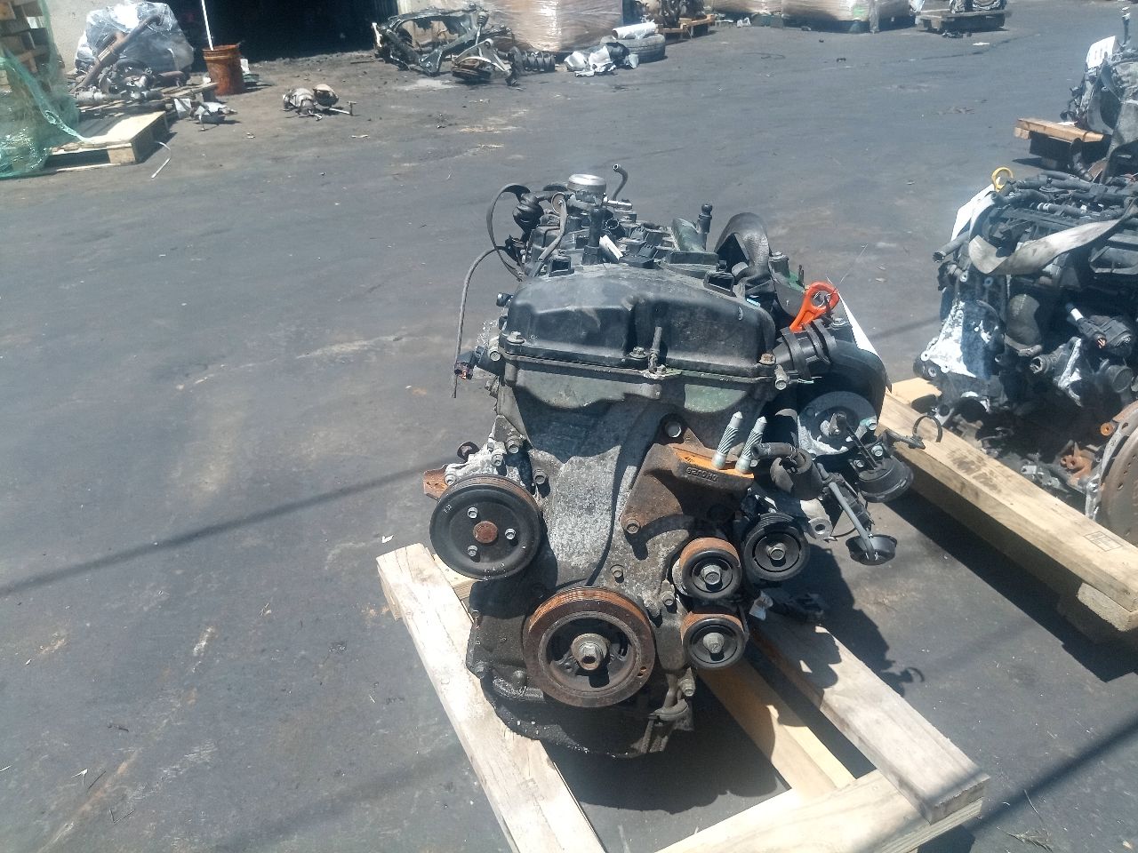 2011 HYUNDAI SONATA 4cyl Gasoline 2.4 PZEV ENGINE ASSEMBLY - 326264 — photo 3