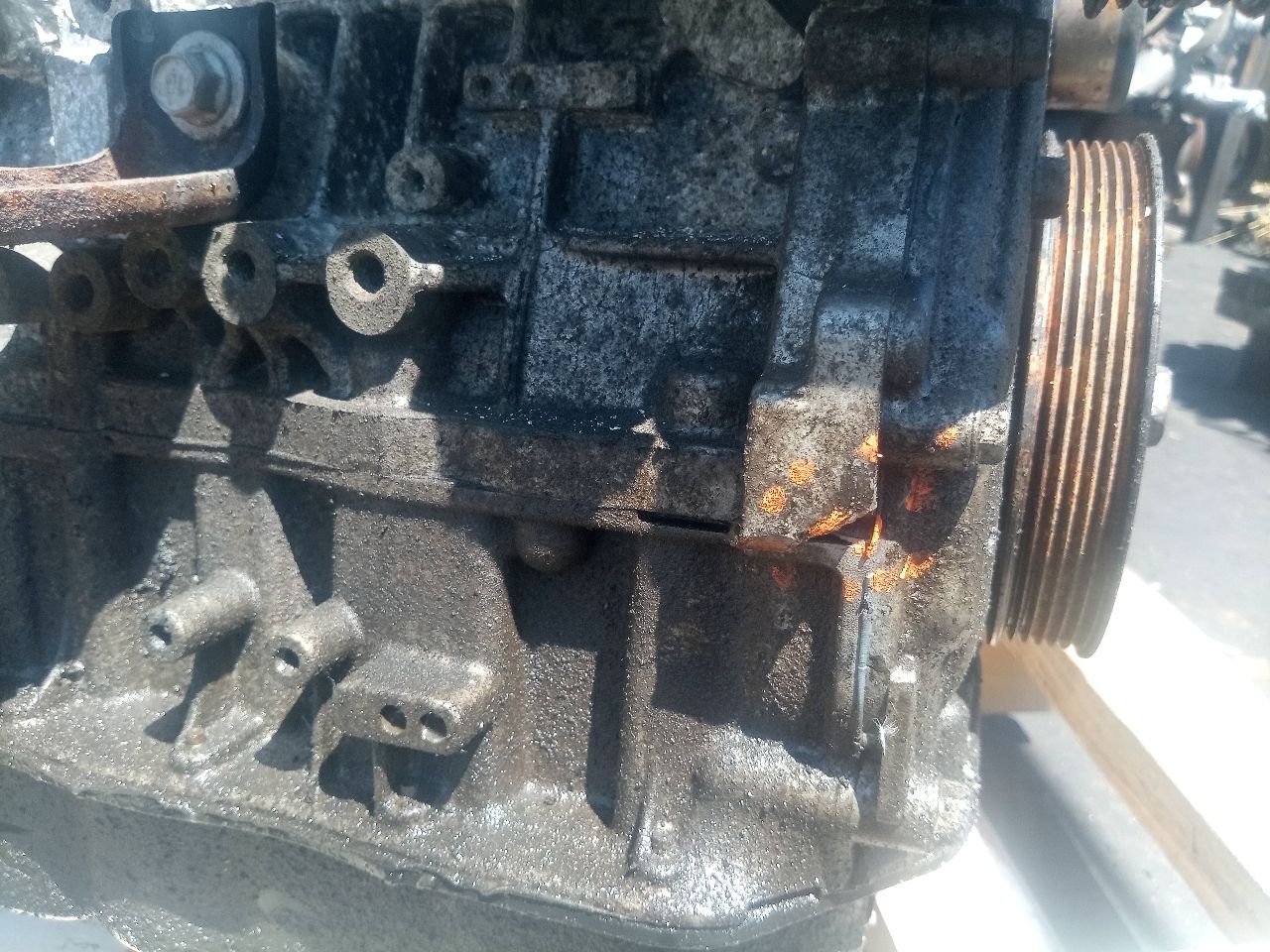 2011 HYUNDAI SONATA 4cyl Gasoline 2.4 PZEV ENGINE ASSEMBLY - 326264 — photo 4