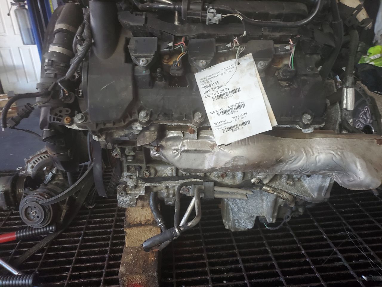 2016 LAND ROVER LR4 6cyl Gasoline 3.0 ENGINE ASSEMBLY - 326414