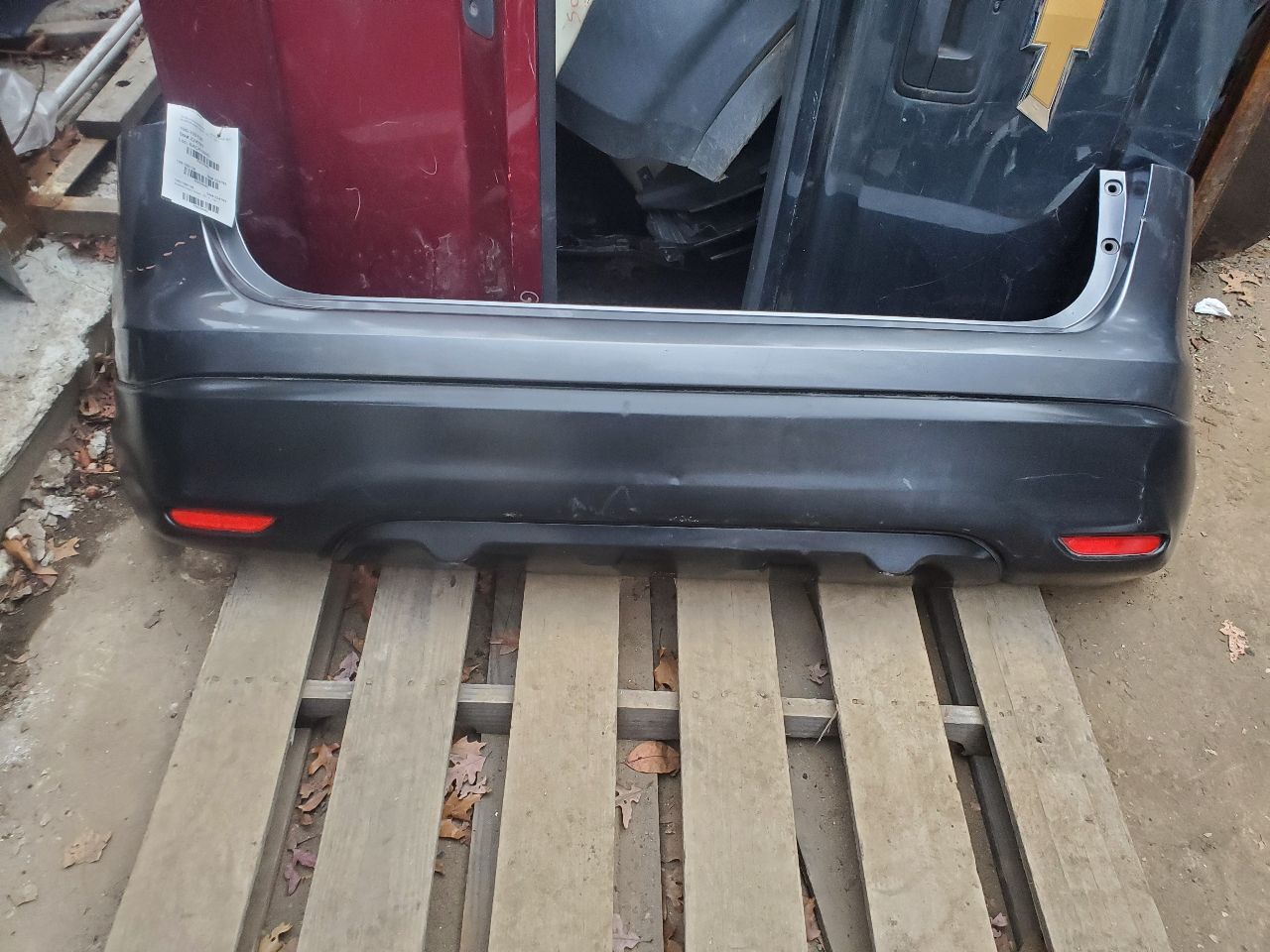 2019 NISSAN ROGUE SPORT 2.0L 4cyl Gasoline VVT BUMPER ASSY, REAR - 326482