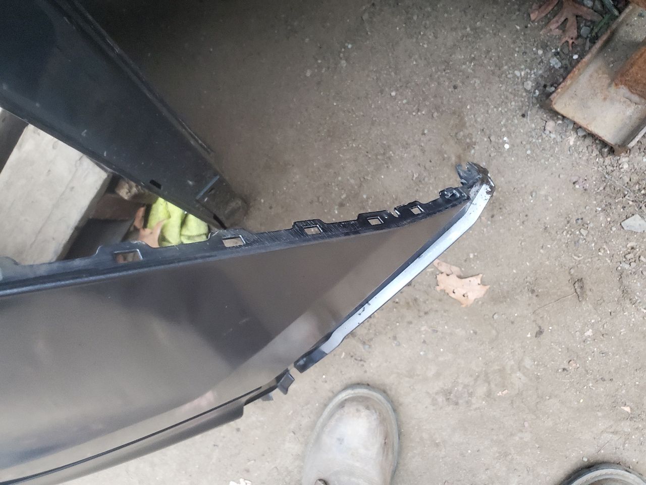 2019 NISSAN ROGUE SPORT 2.0L 4cyl Gasoline VVT BUMPER ASSY, REAR - 326482 — photo 3