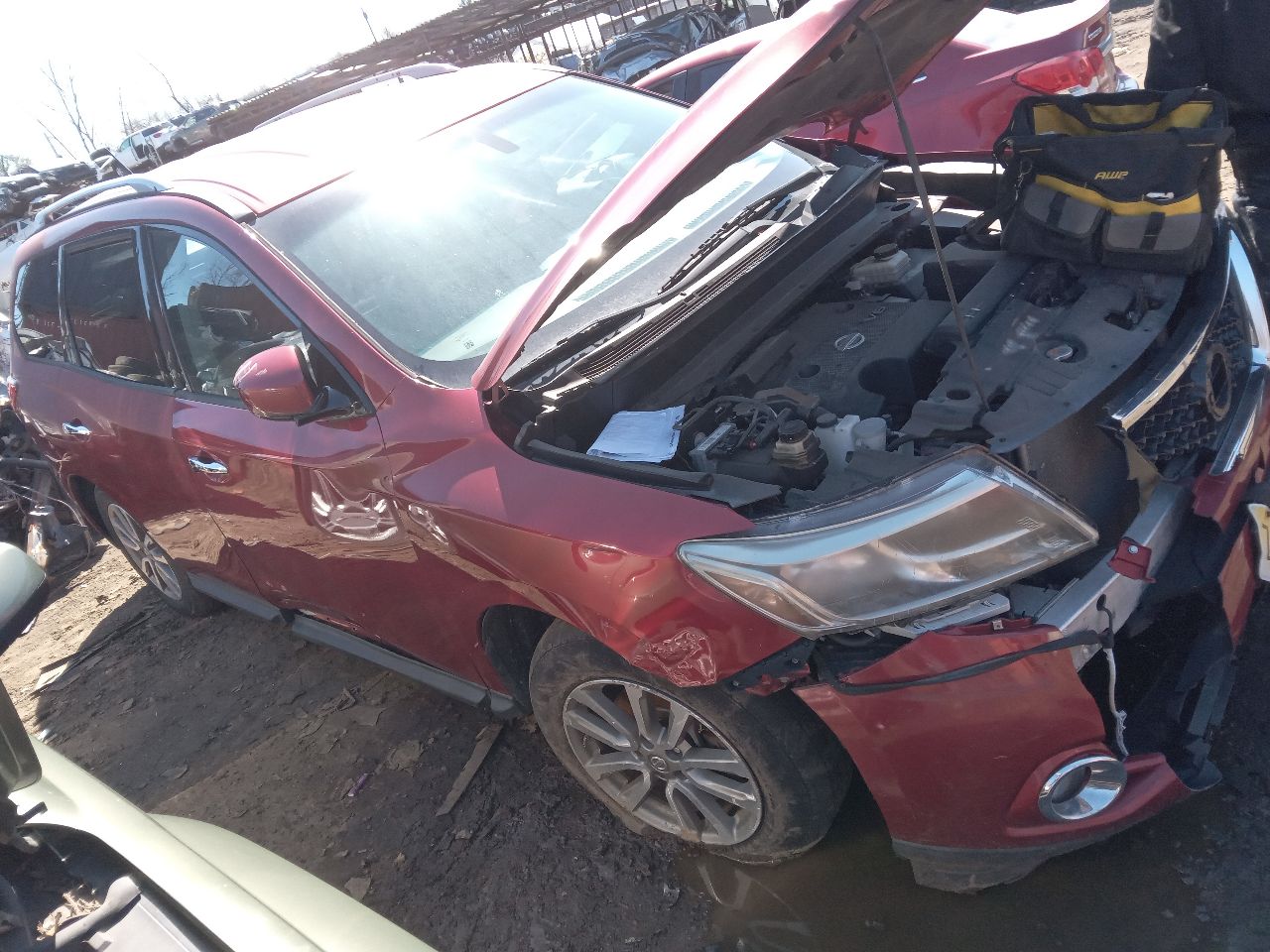 2015 NISSAN PATHFINDER 6cyl Gasoline 3.5 Chassis Cont Mod - 326680 — photo 4