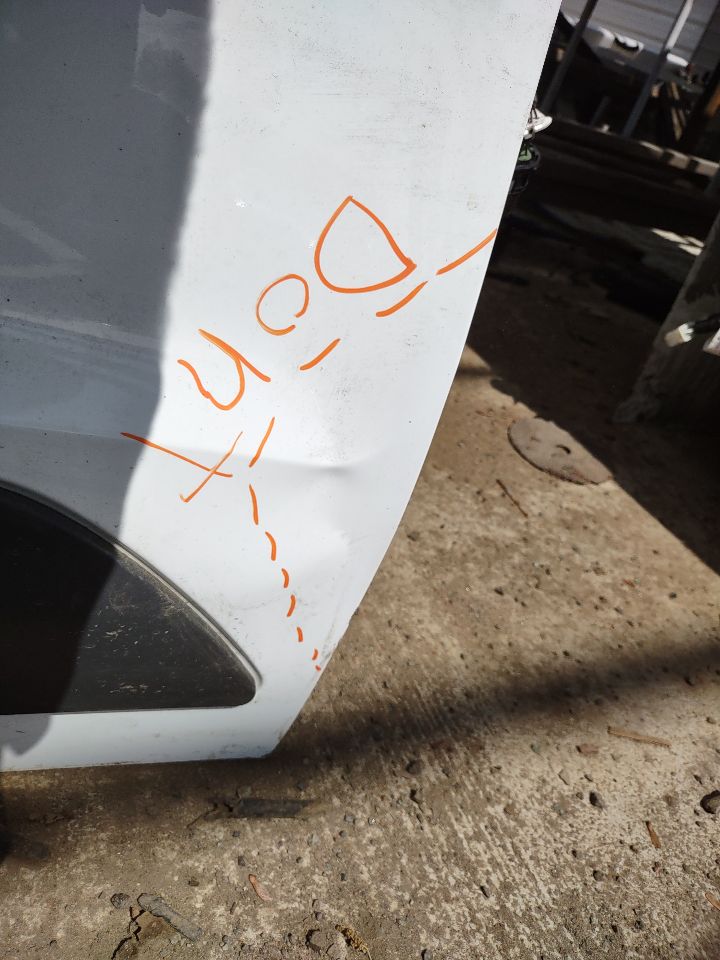 2016 FORD TRANSIT CONNECT 2.5L 4cyl Gasoline Right DOOR ASSEMBLY, FR - 326731 — photo 2