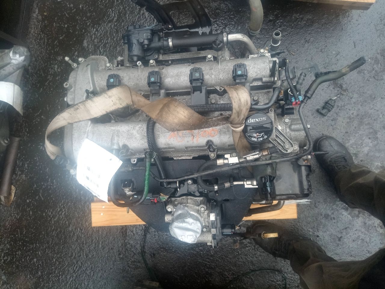 2012 CHEVROLET EQUINOX 4cyl Gasoline 2.4 ENGINE ASSEMBLY - 326765 — photo 4