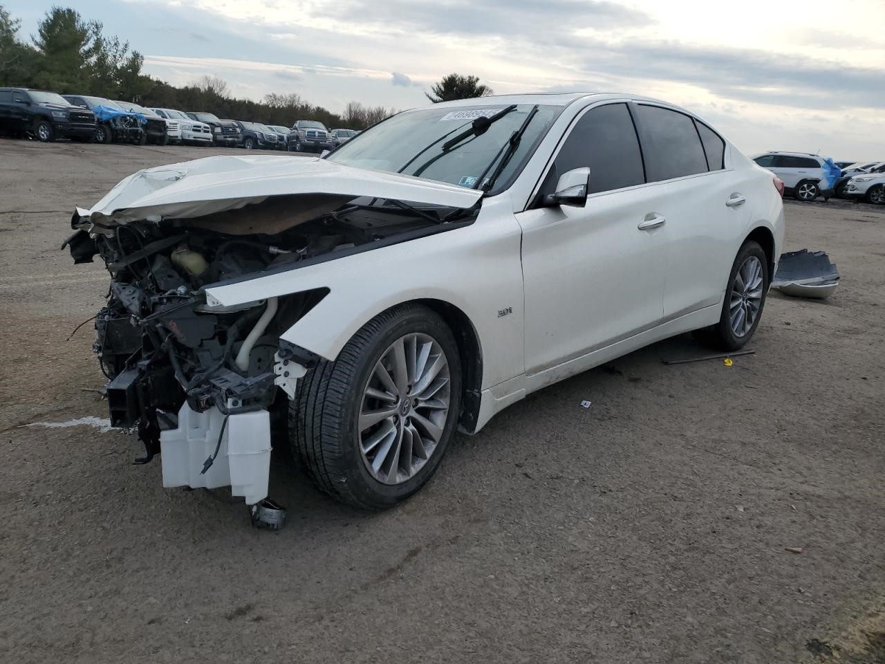 2018 INFINITI Q50 3.0L 6cyl Turbo Gasoline ALTERNATOR - 326882 — photo 1