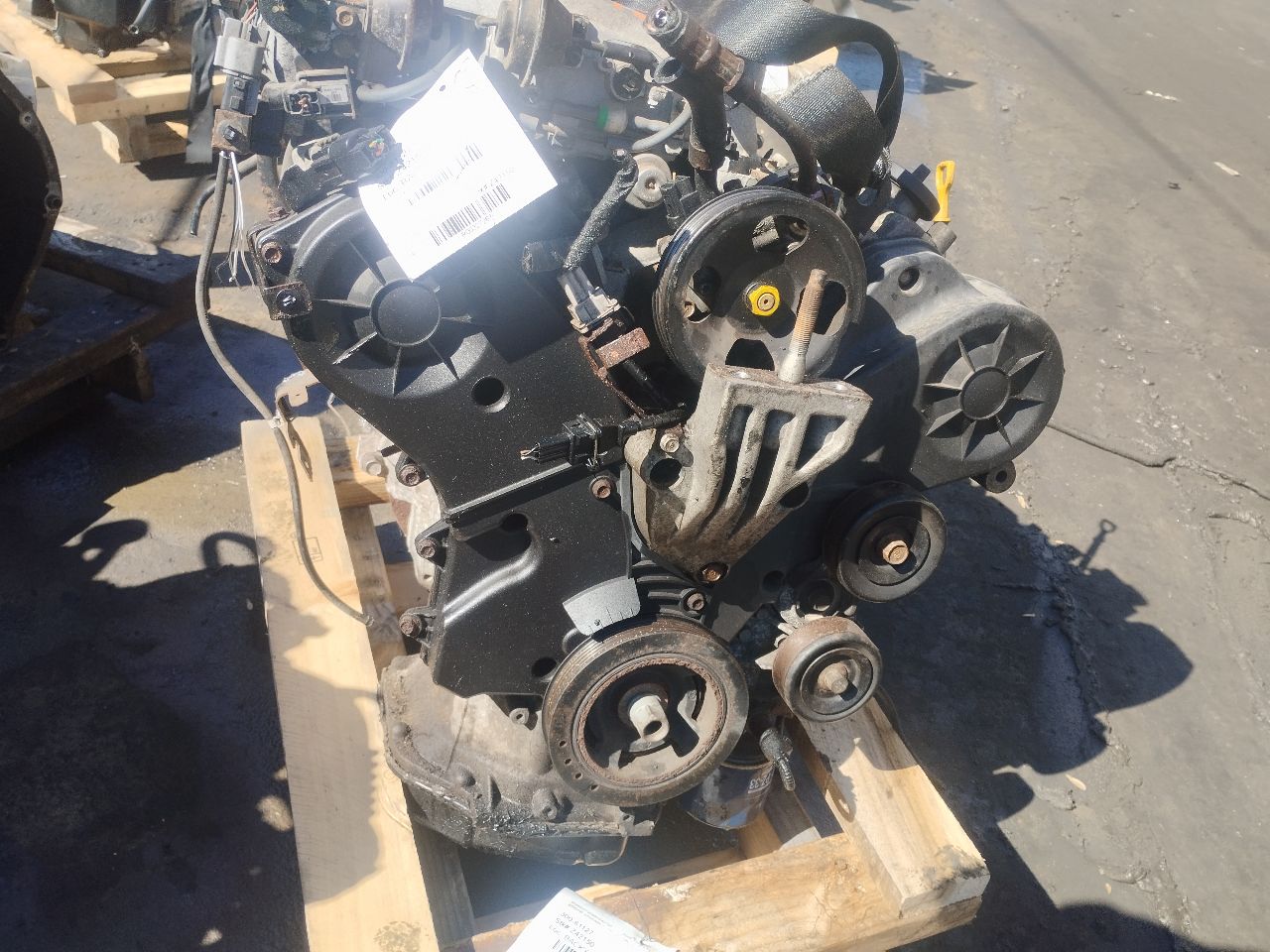 2009 HYUNDAI SANTA FE 6cyl Gasoline 2.7 ENGINE ASSEMBLY - 327267