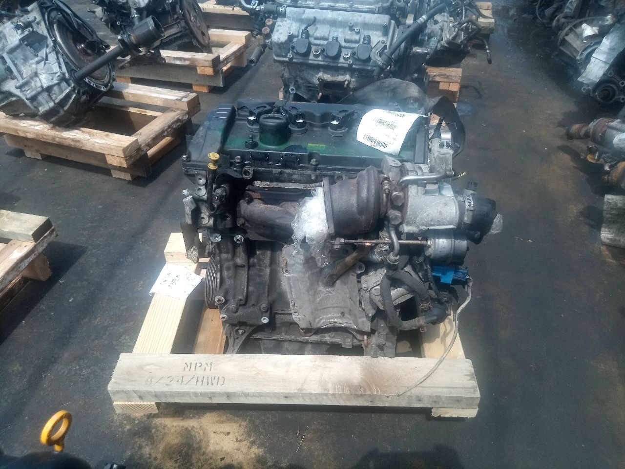 2012 MINI COOPER CLUBMAN 4cyl Gasoline Turbo 1.6 ENGINE ASSEMBLY - 327357