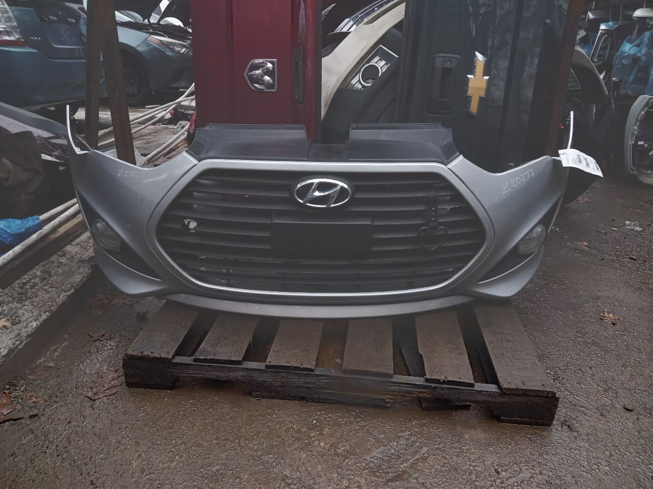 2015 HYUNDAI VELOSTER 4cyl Gasoline Turbo 1.6 BUMPER ASSY, FRONT - 328011