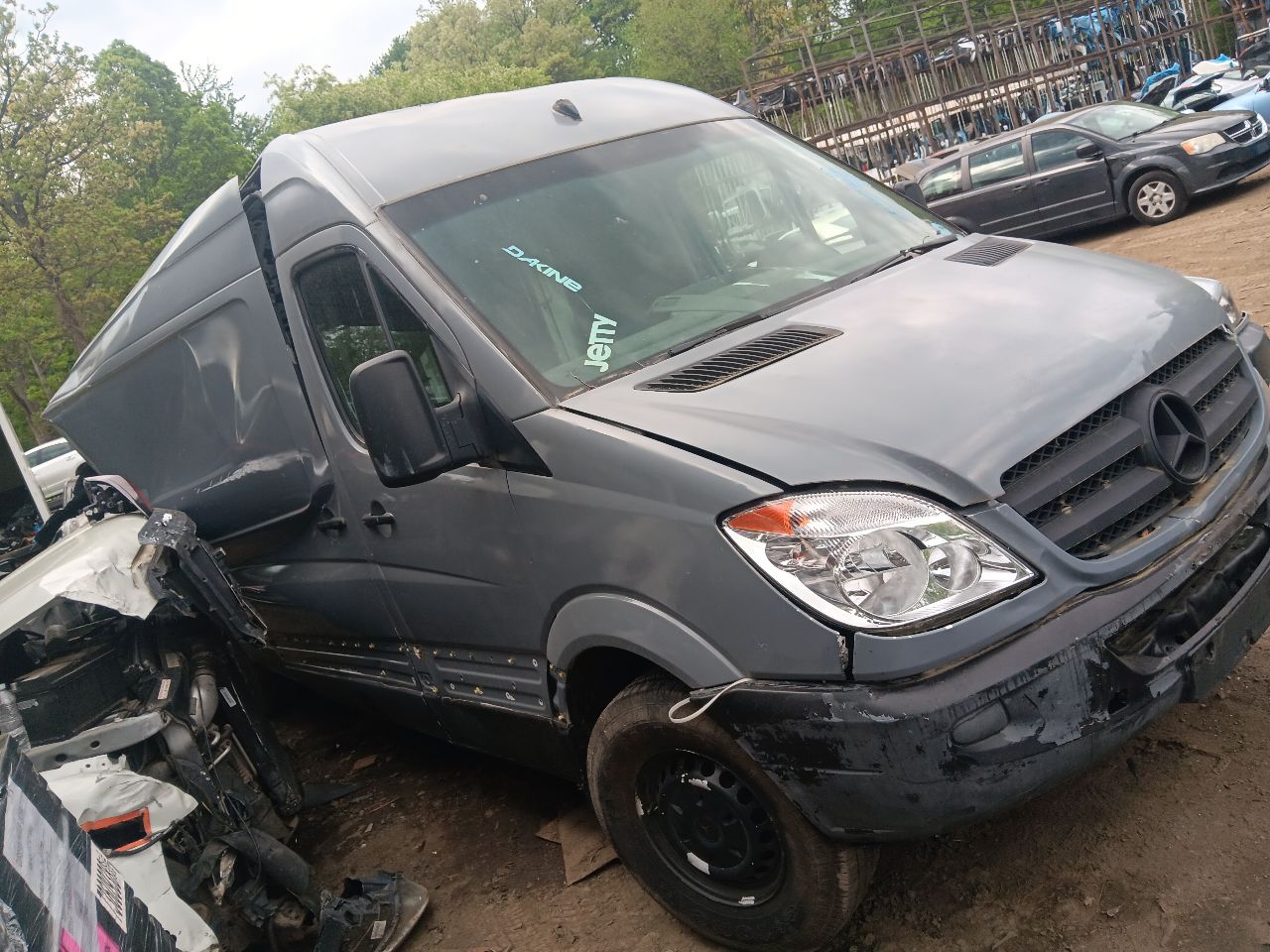 2011 MERCEDES-BENZ SPRINTER 2500 3.0L 6cyl Turbo Diesel ENGINE ASSEMBLY - 328162 — photo 3