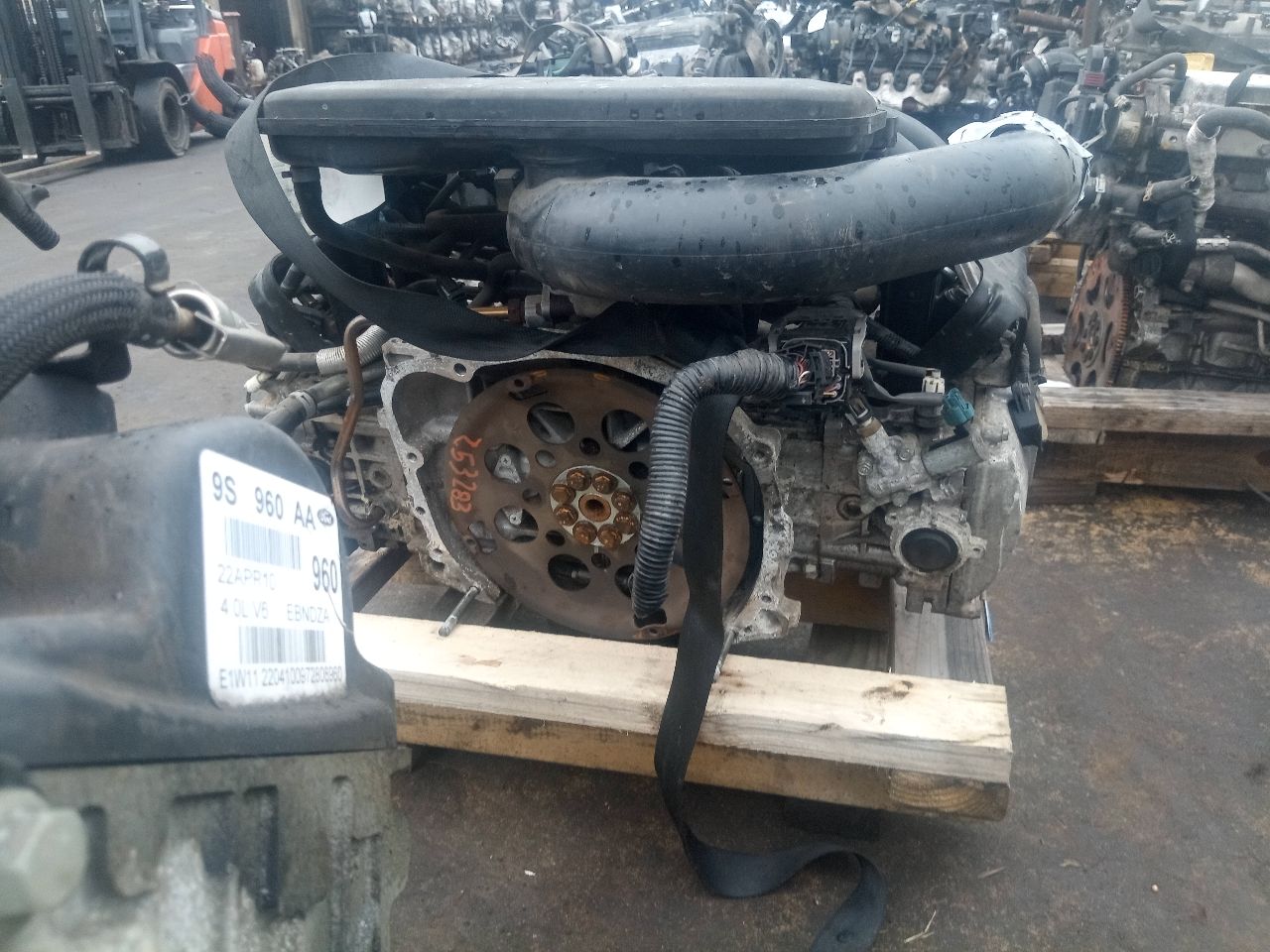 2012 SUBARU LEGACY 4cyl Gasoline 2.5 ENGINE ASSEMBLY - 328579