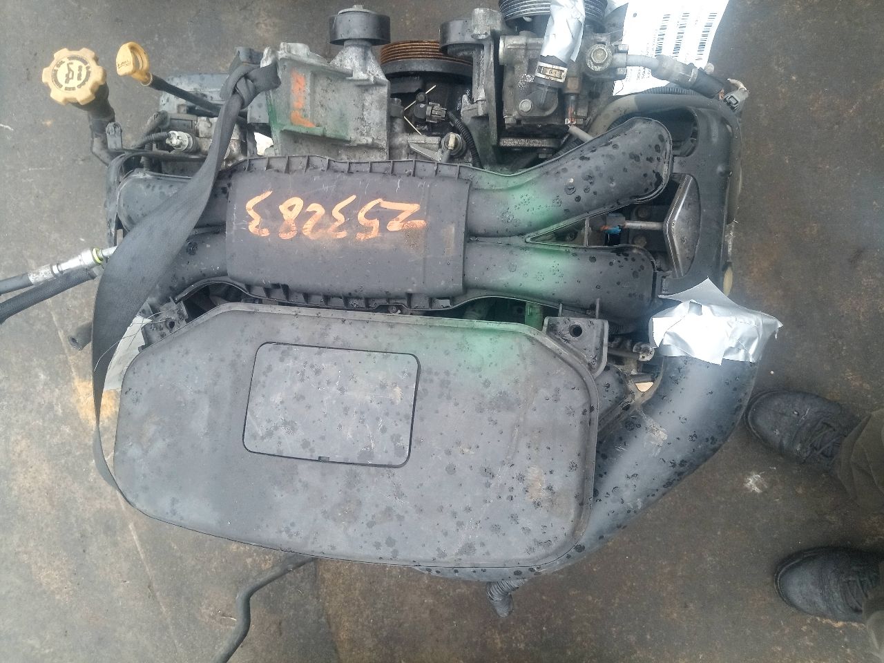 2012 SUBARU LEGACY 4cyl Gasoline 2.5 ENGINE ASSEMBLY - 328579 — photo 2